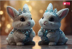 Diamond Fairy Bunny In Modern Imagery